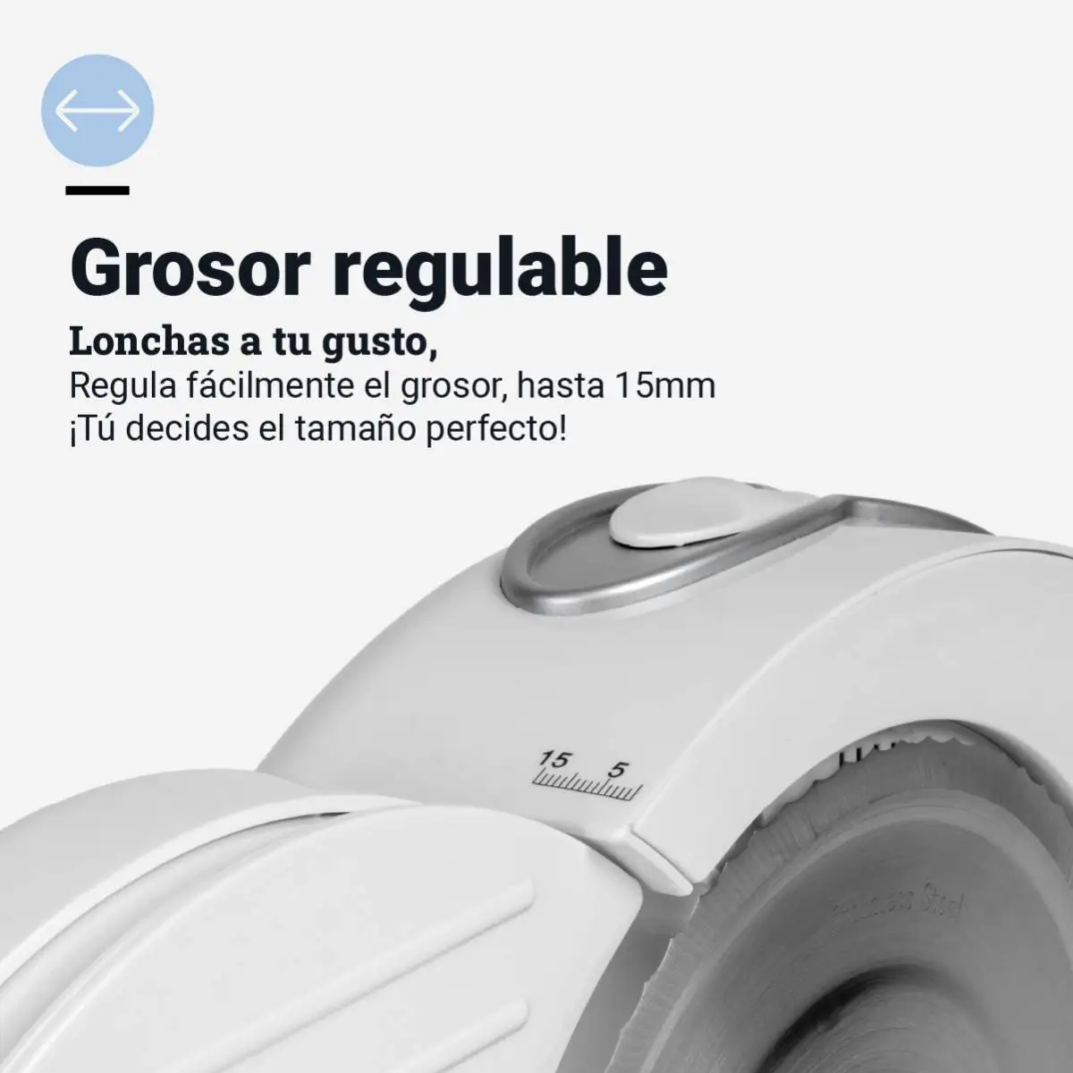 3 speed ​​150w slicer |   Universal blue