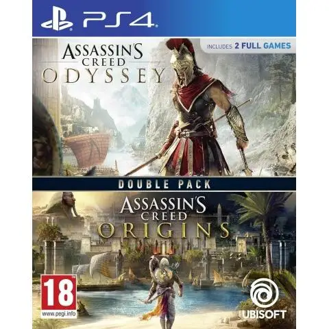 Assassin's Creed Origins & Odyssey, Juego para Consola Sony PlayStation 4, PS4
