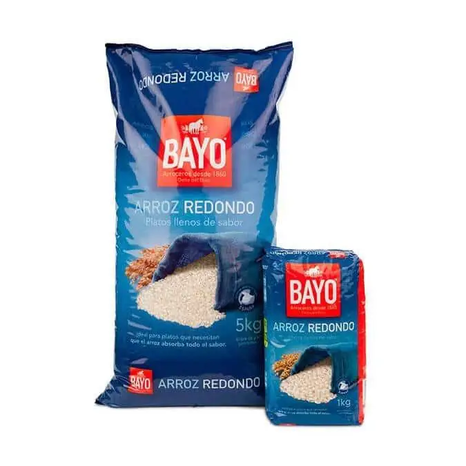 BAYO Arroz redondo especial hosteleria- Gran formato bolsa 5kgs