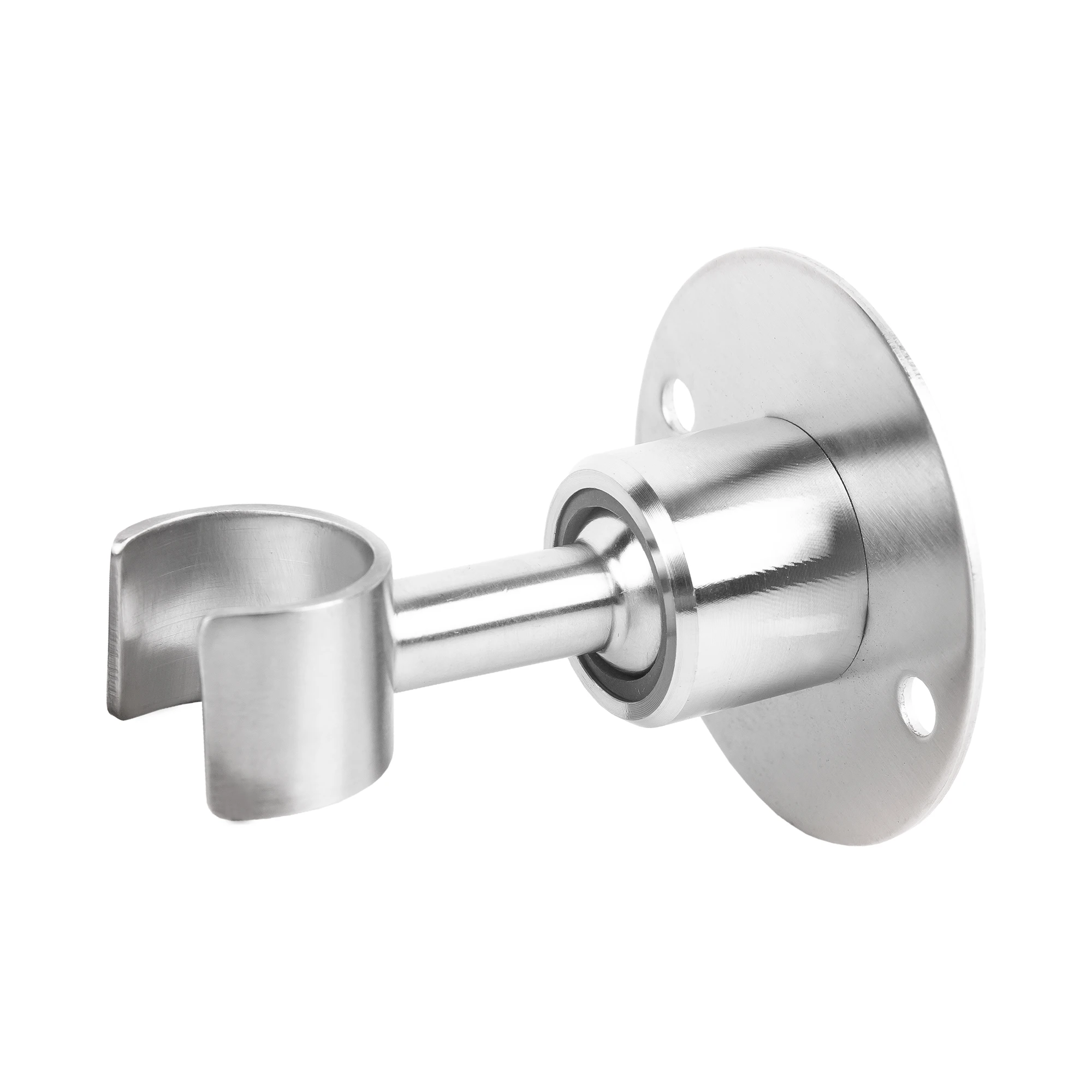 Cofan Soporte de ducha para pared | Ángulo ajustable | Acabado cromado | Material: acero inoxidable | Fácil instalación | Diámetro: 5,5 cm