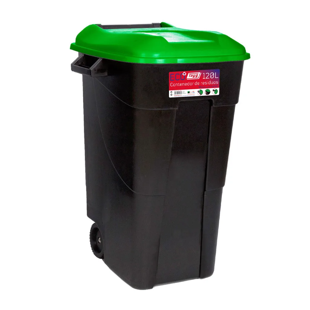 Tayg Contenedor de Basura Eco con Pedal 120 Litros