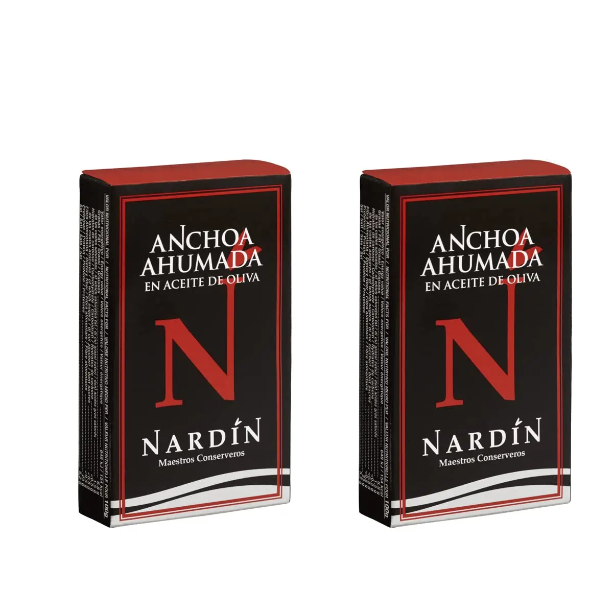 Anchoa ahumada en aceite de oliva Nardin 2 unidades