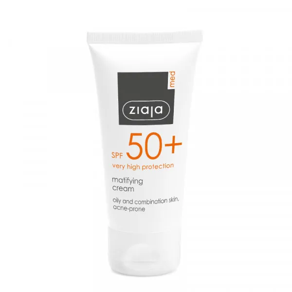 Crema Facial Protectora Matificante Spf50+ - Ziaja