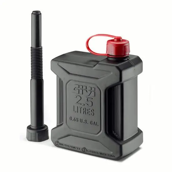 Givi Bidon 2,5l Homologado Para Gasolina, Agua O Aceite Negro