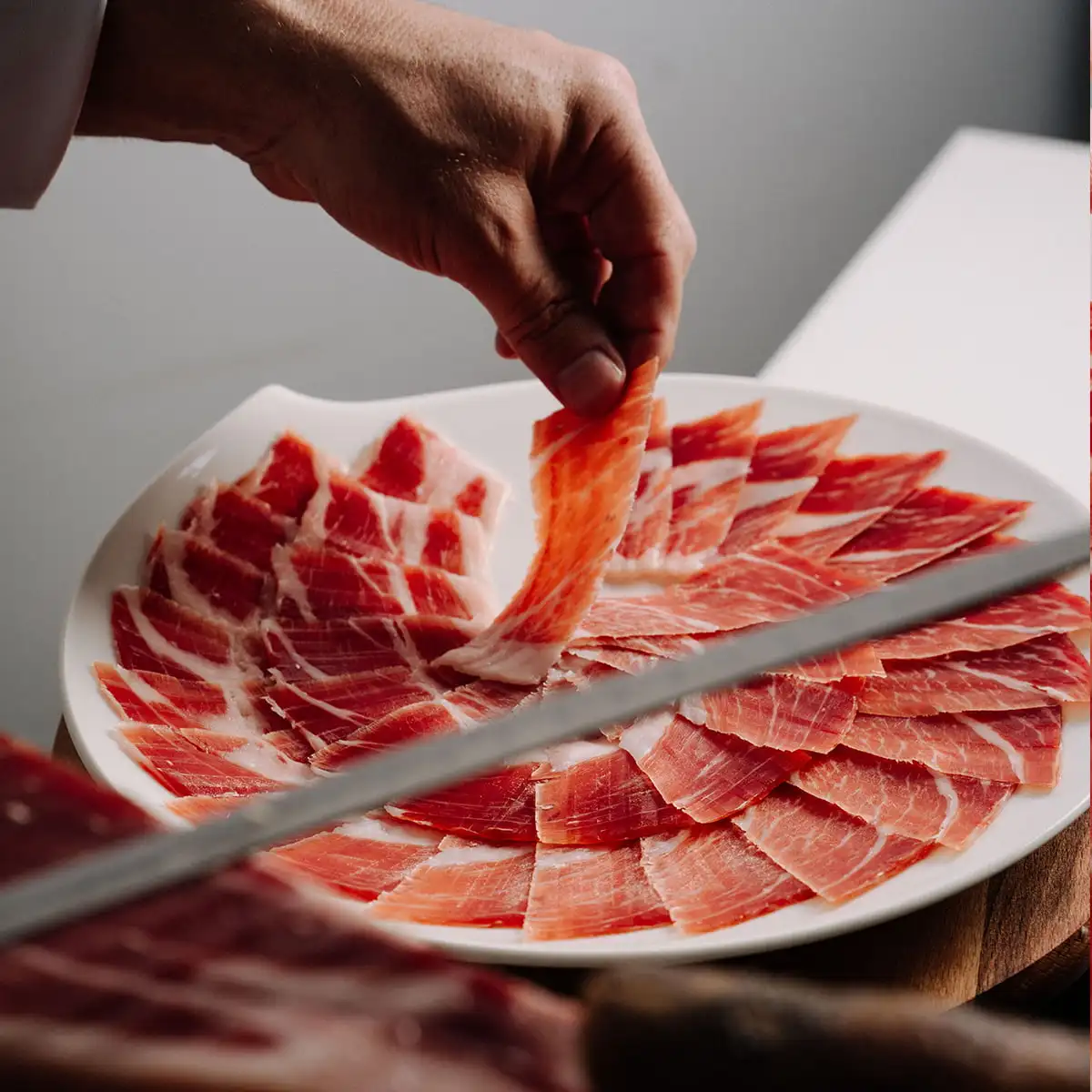 Ham selection iberium salamanca 7 kg approx. / superior quality / ham-patanegra