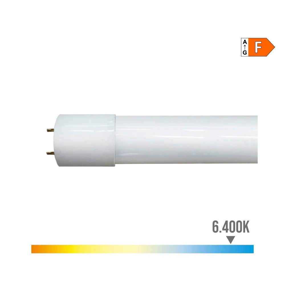 TUBO LED T8 22W 2000lm 6500K LUZ FRIA (EQ.58W) Ø2,6x150cm EDM