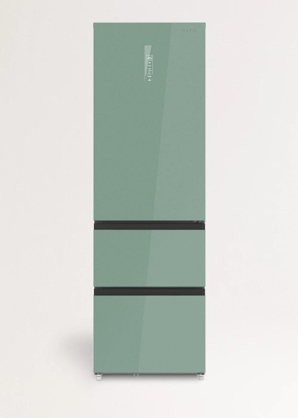 Create - italian 401l style refrigerator with space pro and care+ - fridge studio combi pro flex 401