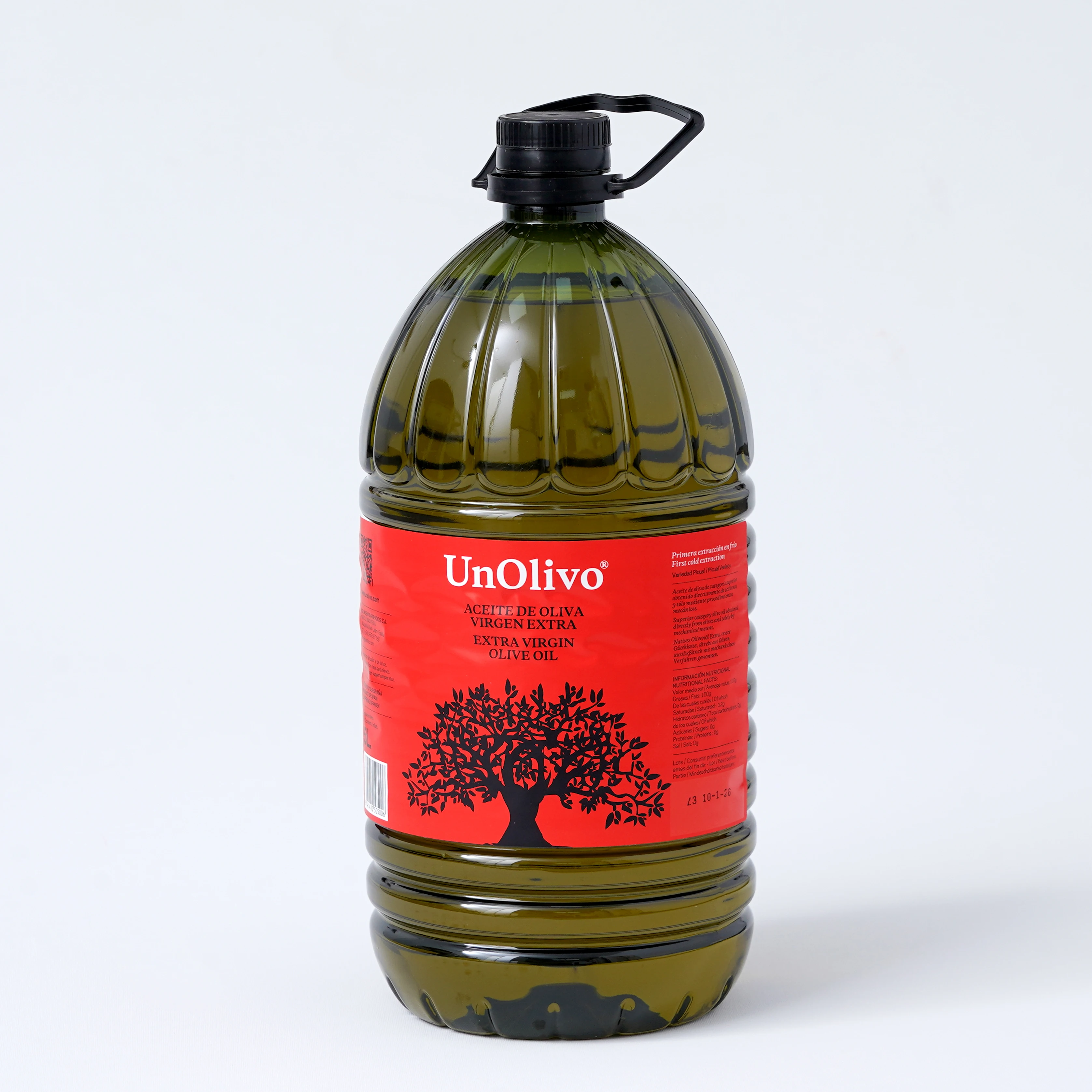 UN OLIVO Aceite de oliva virgen extra, pet5l