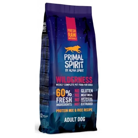 Primal Spirit 60% Wilderness Para Perros 12 Kg
