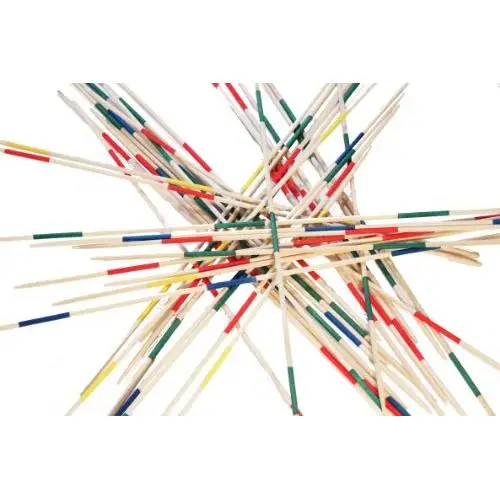 Mikado Gigante Single, juego de estrategia puzzle de madera para niños, juguete educativo de madera, para jugar al aire libre