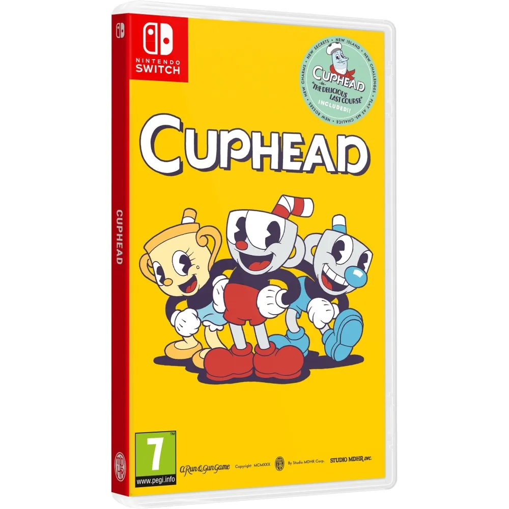 CUPHEAD SWITCH JUEGO FÍSICO PARA NINTENDO SWITCH VERSIÓN ESPAÑOLA GARANTÍA EUROPEA EUROPEAN WARRANTY Nintendo