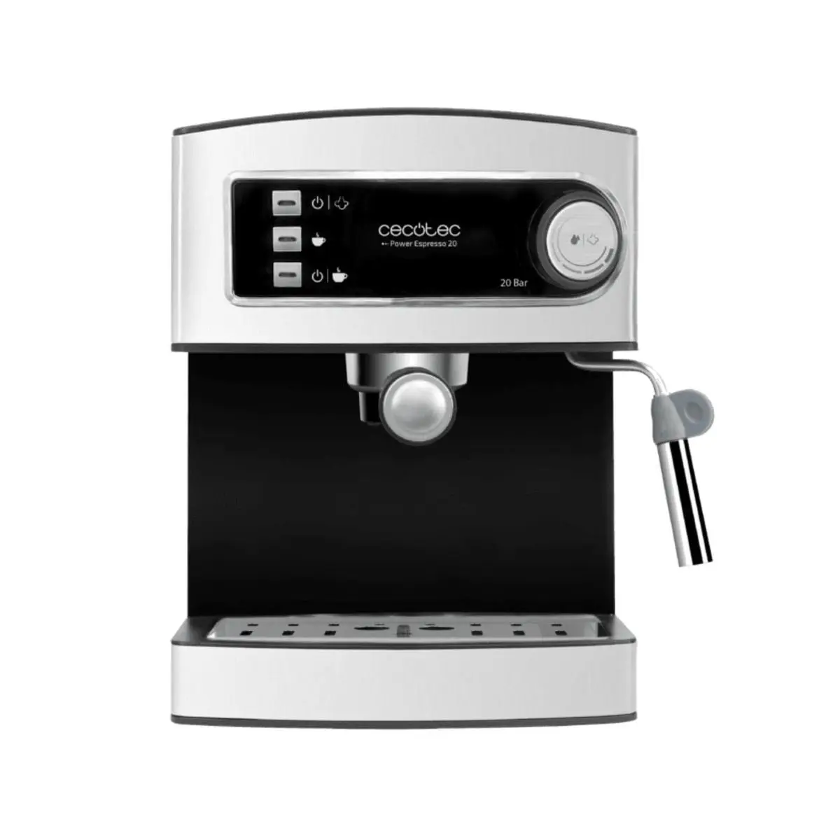 Cafetera espresso Cecotec Power Espresso 20 850W 1,5L acero inoxidable