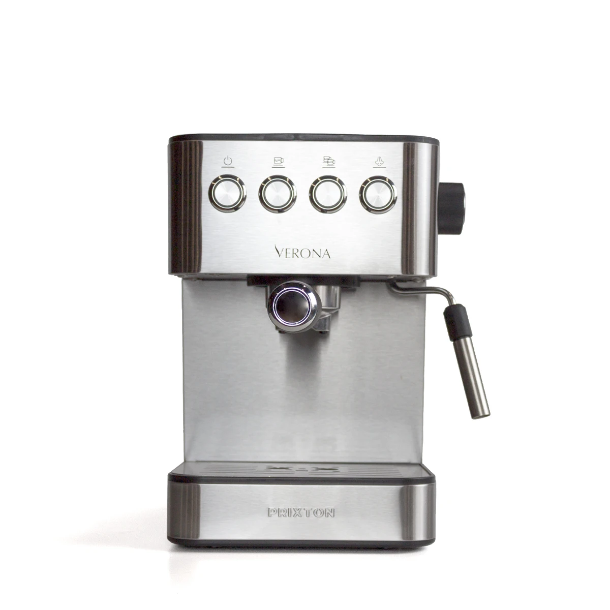 Verona coffee maker with double outlet filter holder - express - italian pump - 20 bars - prixton adjustable vaporizer