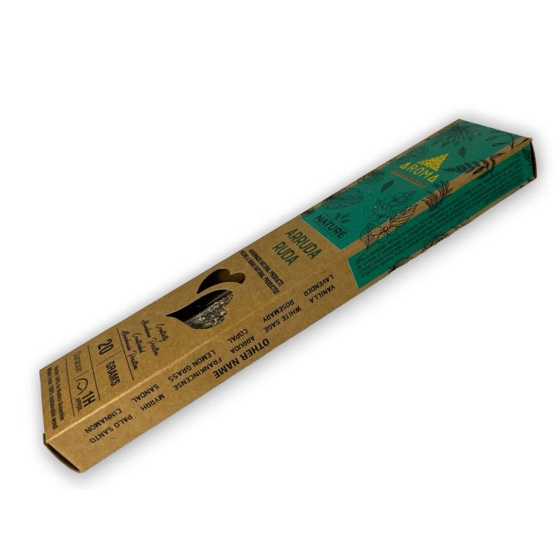 Ruda aroma nature arruda organic incense - 20gr box. #5