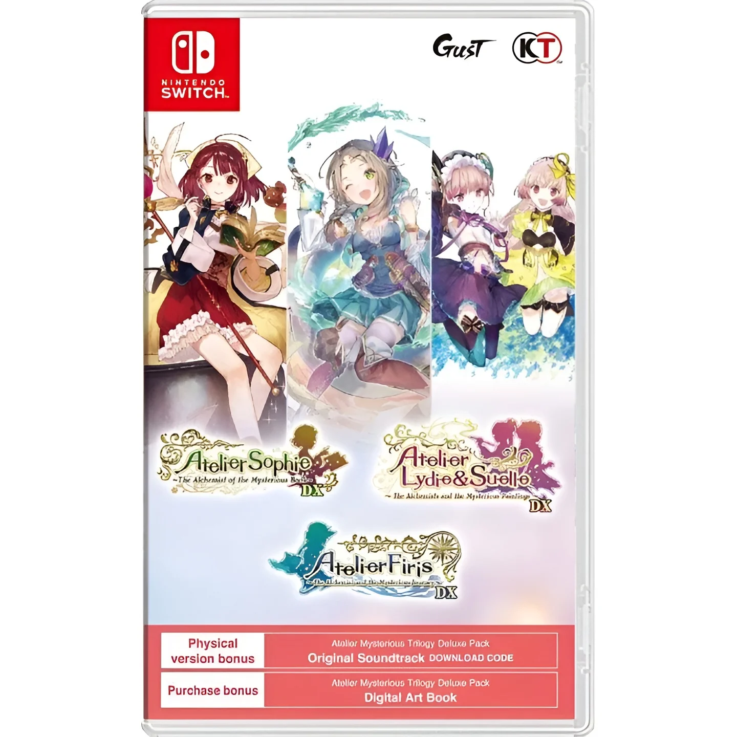 Atelier Mysterious Trilogy Deluxe Pack (Importacion) - Nuevo precintado - Nintendo Switch