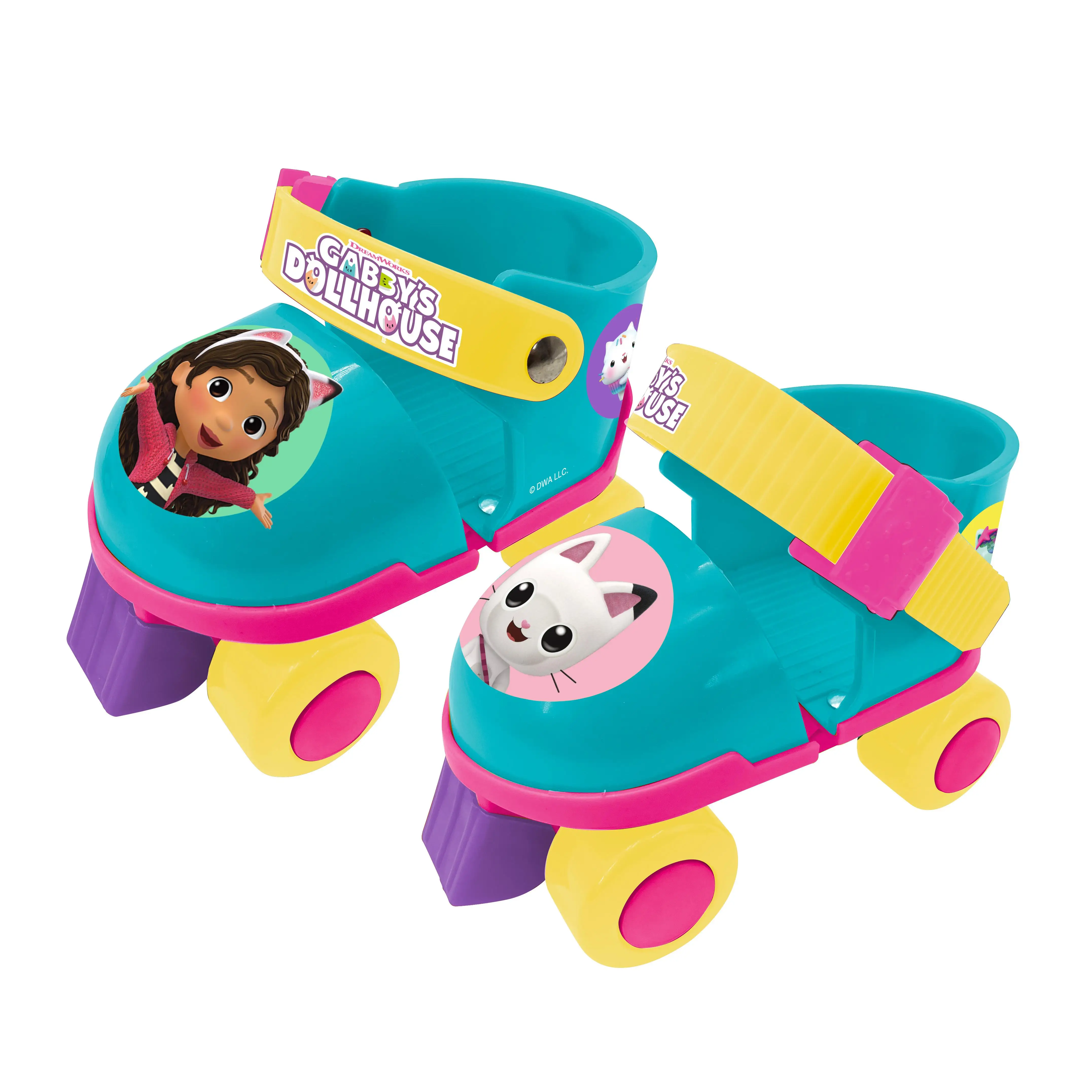 Patines Infantiles mini Roller de 4 ruedas tallas 24-29, con diseños exclusivos de Gabby's Doll House (2522) Patines de aprendizaje. Tallas ajustables. Calidad al mejor precio. De acuerdo a la