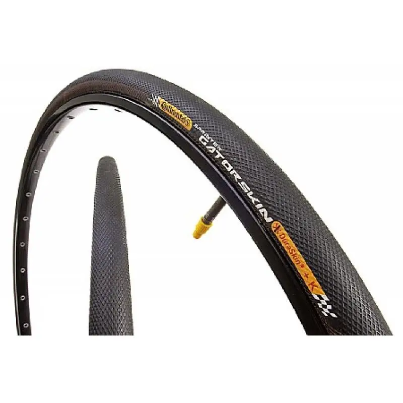 Continental |   Sprinter gatorskin road tubular - puncture resistant every day thanks to its black carbon compound and 3/180 tpi casing   Puncture protection system with band