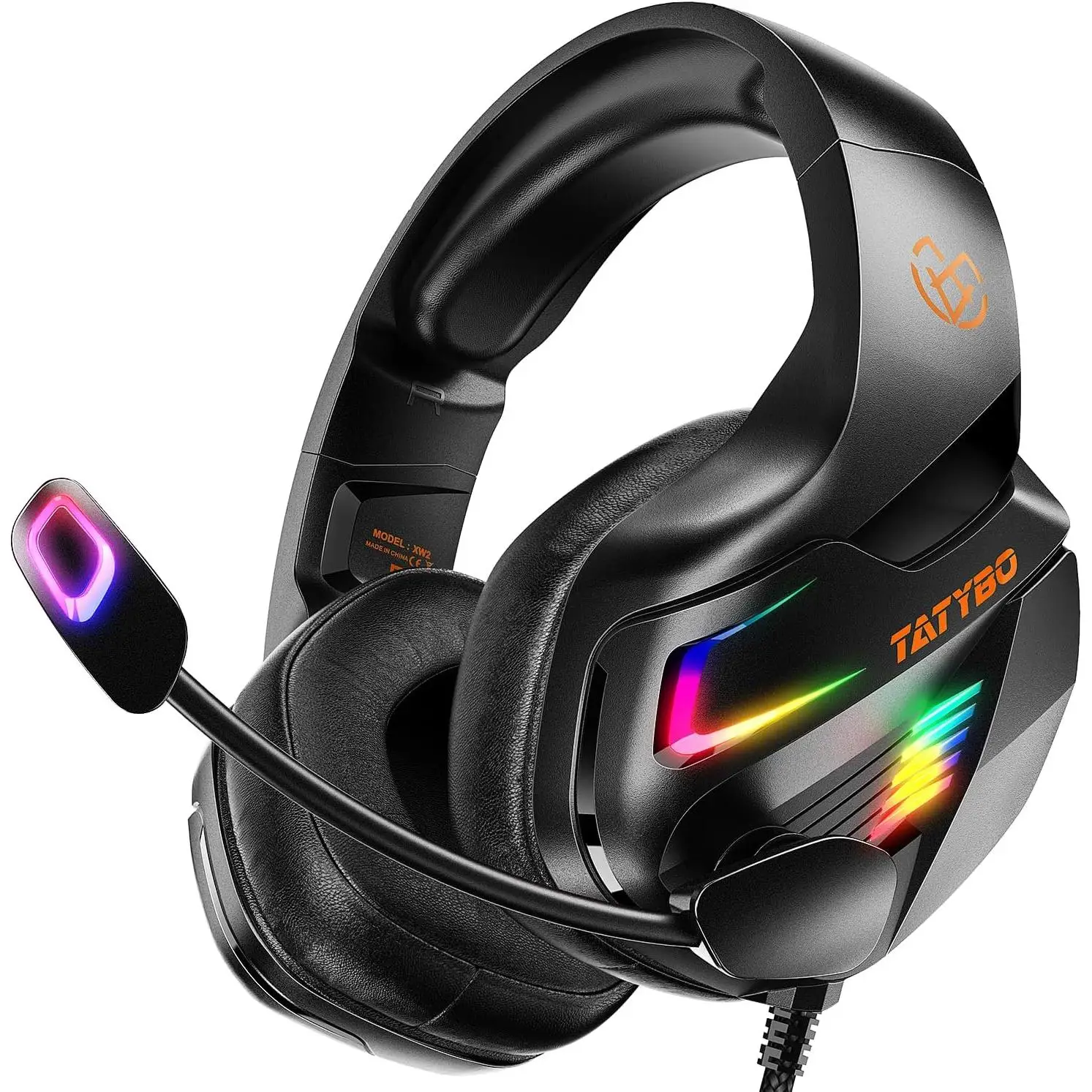 CASCOS GAMING CON MICRÓFONO RGB