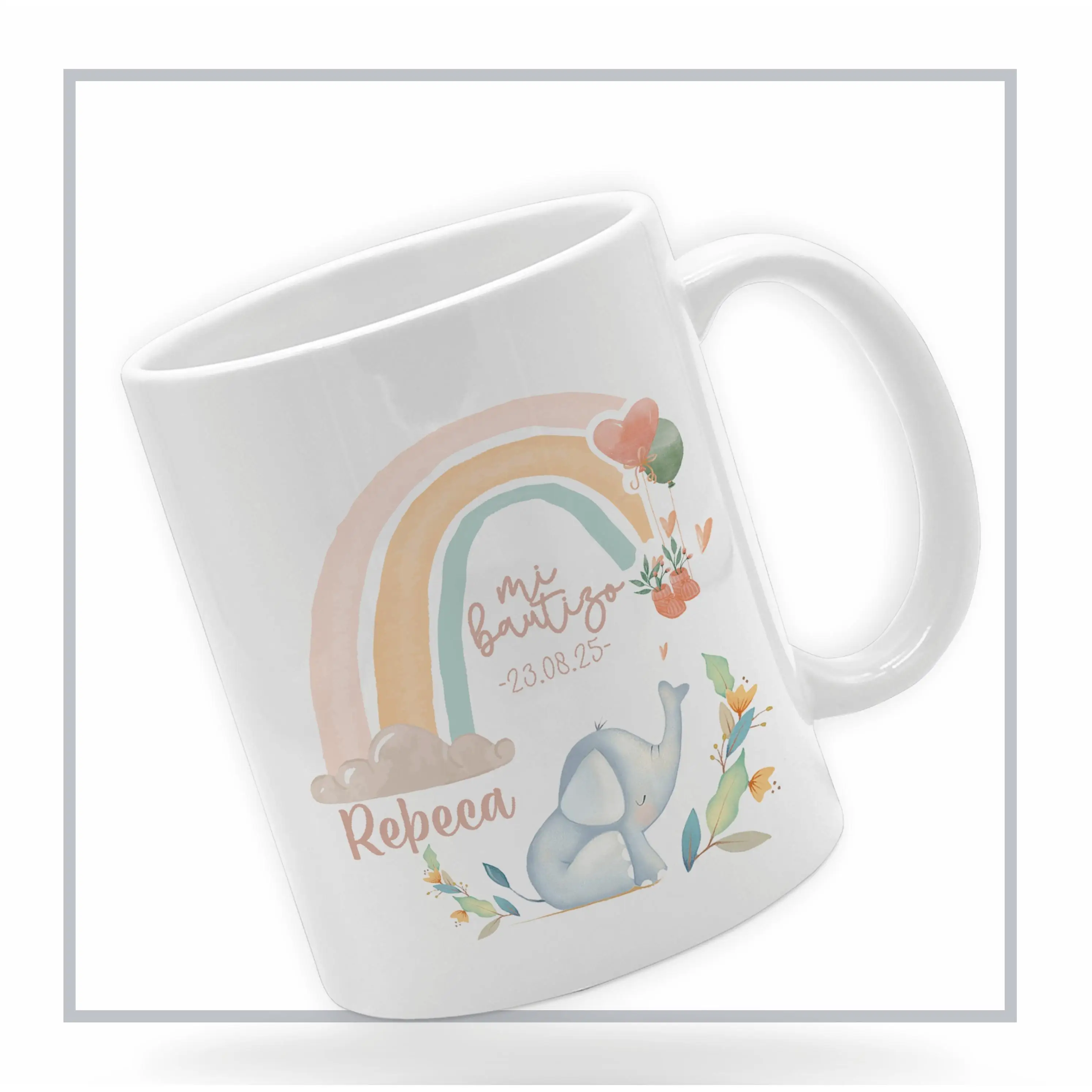 RegaloVip.es - Taza PERSONALIZADA, regalos para bodas invitados originales, detalles bautizo para invitados, recordatorios de boda para invitados, mug personalizada, tazas personalizadas, regalo original