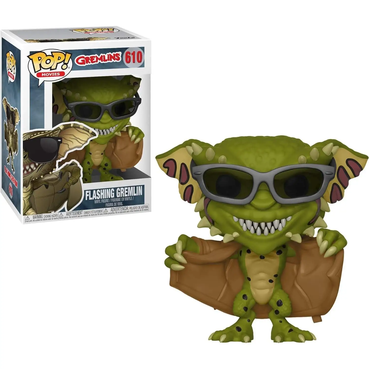 Funko Pop Horror Gremlins 2 Flasher Gremlin - Figura de Colección con Estilo Aterrador para Fanáticos de Películas de Terror