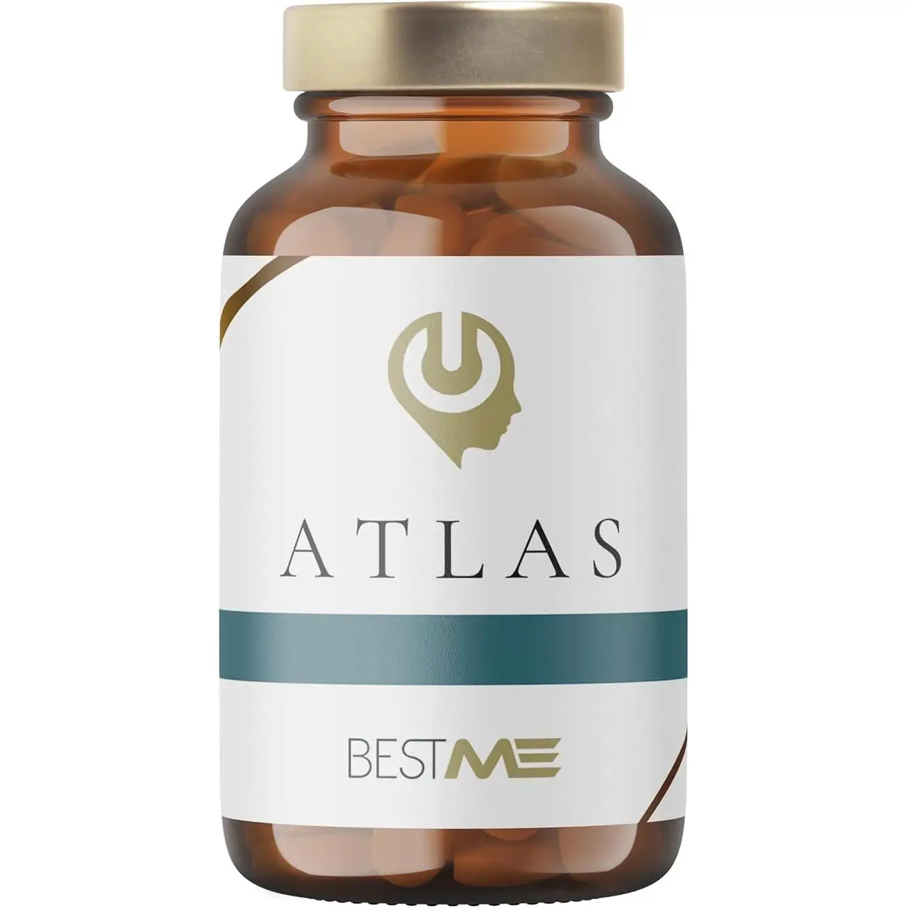 BESTME LAB - Triple Magnesio 3X Citrato, Bisglicinato y Malato 988 mg, 60 Cápsulas con Vitaminas C/B6/B5 (Atlas)