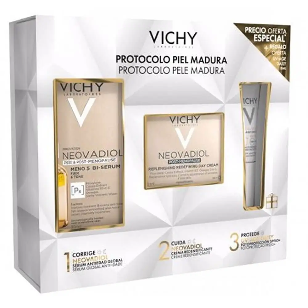 Vichy Neovadiol Peri & Post Menopausia 5 Bi-Serum  30 ml + Crema Post-Menopausia 50 ml + Capital Soleil 003108