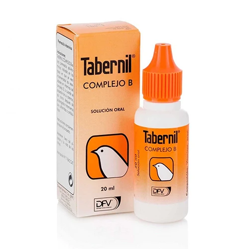DFV TABERNIL COMPLEJO B Vitaminas del Grupo B para Pájaros, 20 ml