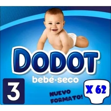 Pañales Dodot Bebé-Seco Talla 3 Dodot