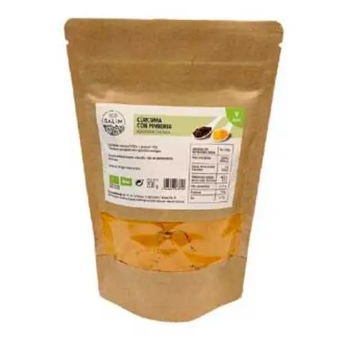 Eco Salim Curcuma Y Pimienta En Polvo 200Gr. Bio Vegan