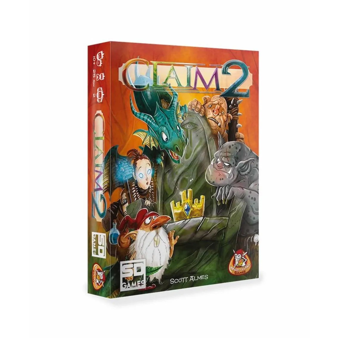 Juego de Mesa SD Games Claim 2 - Lucha por el Trono con 5 Facciones Diferentes