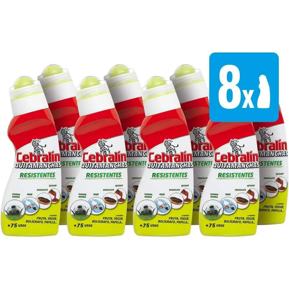 Cebralin Zebralín Quitamanchas Mercadona: ¿Realmente funciona en manchas difíciles de la ropa?