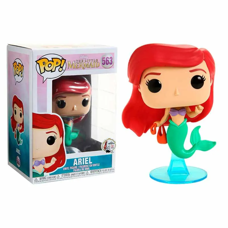 Funko Pop! Disney The Little Mermaid (La Sirenita), Ariel con bolso 563 - Figura de coleccionista