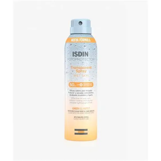 ISDIN FOTOPROCTECTOR TRANSPARENT SPRAY WET SKIN 50SPF 250 ML