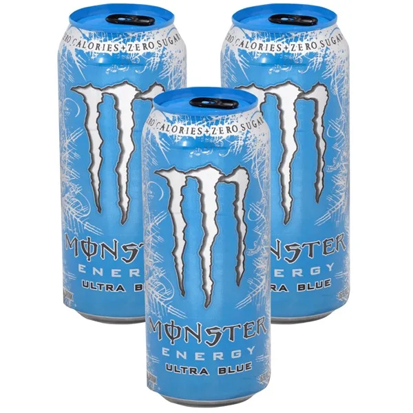 Monster ultra blue - 500ml cans - pack 12 units