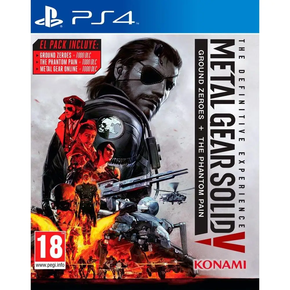metal gear solid v the definitive edition - juego ps4 - version espana