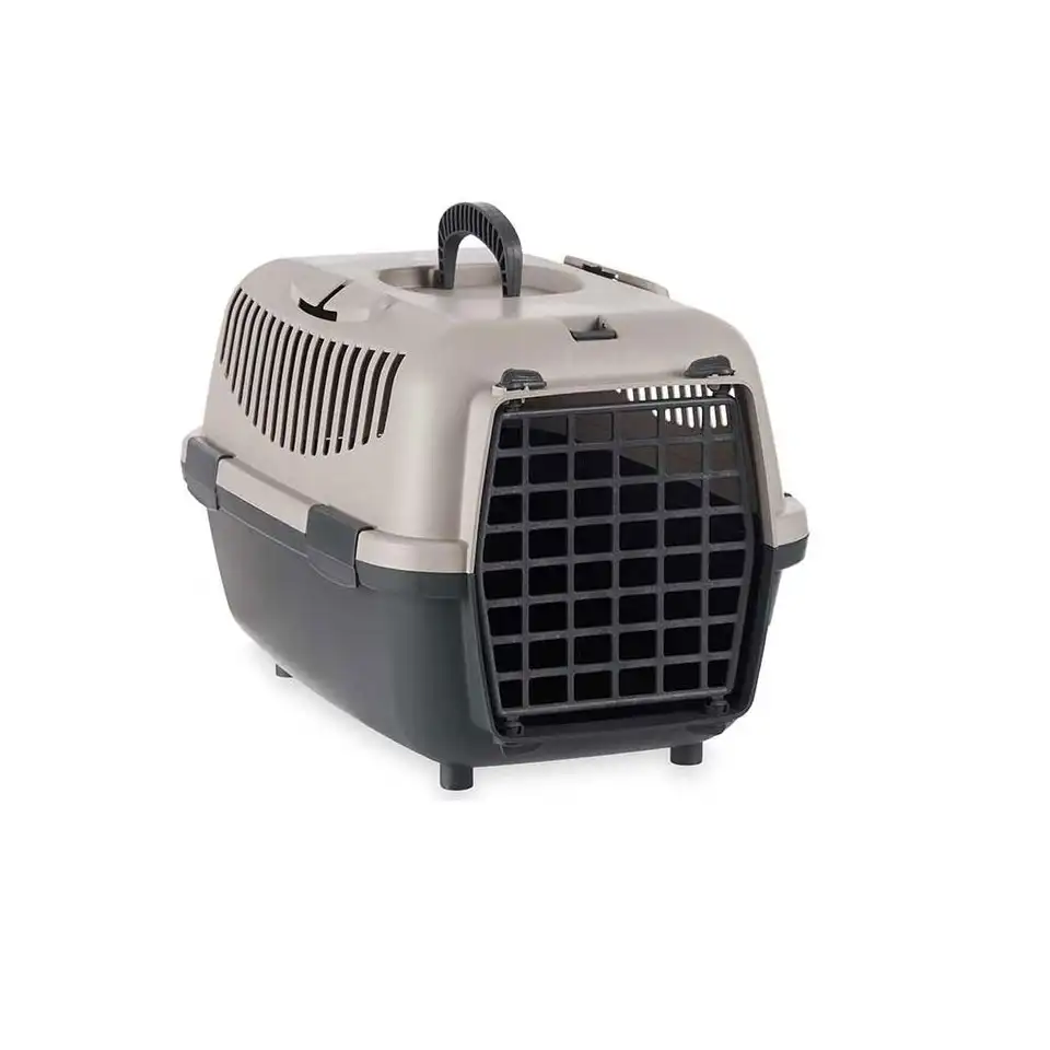 TRANSPORTÍN PARA GATOS ANTRACITA