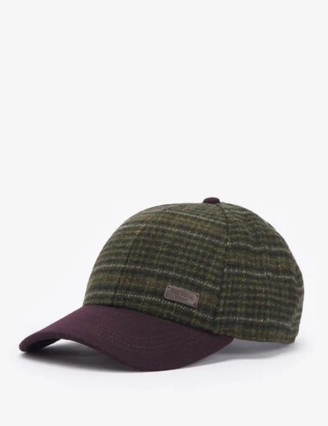 Barbour Clyde cap Brown/olive green unisex