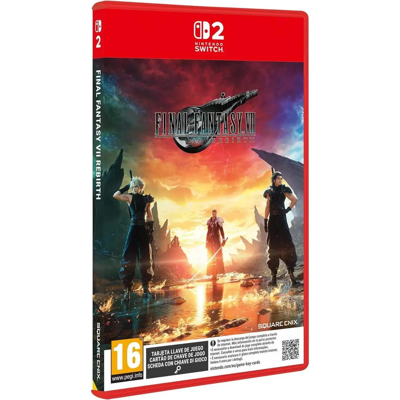Final Fantasy VII Rebirth Magic Edition (Importacion UK) - Nintendo Switch 2 - Nuevo Precintado