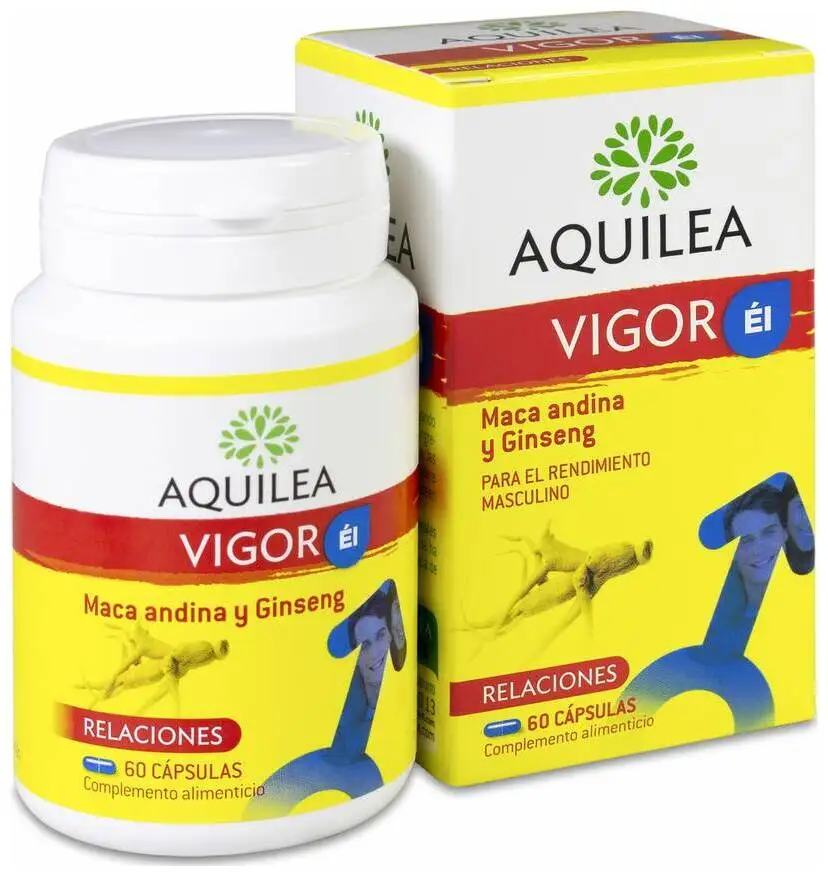 Aqulea Vigor he Maca Andina and Ginseng 60 CPS