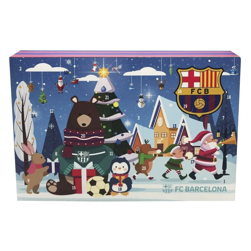 FC Barcelona Calendario de Adviento 24 Sorpresas | Edición Navidad 2025