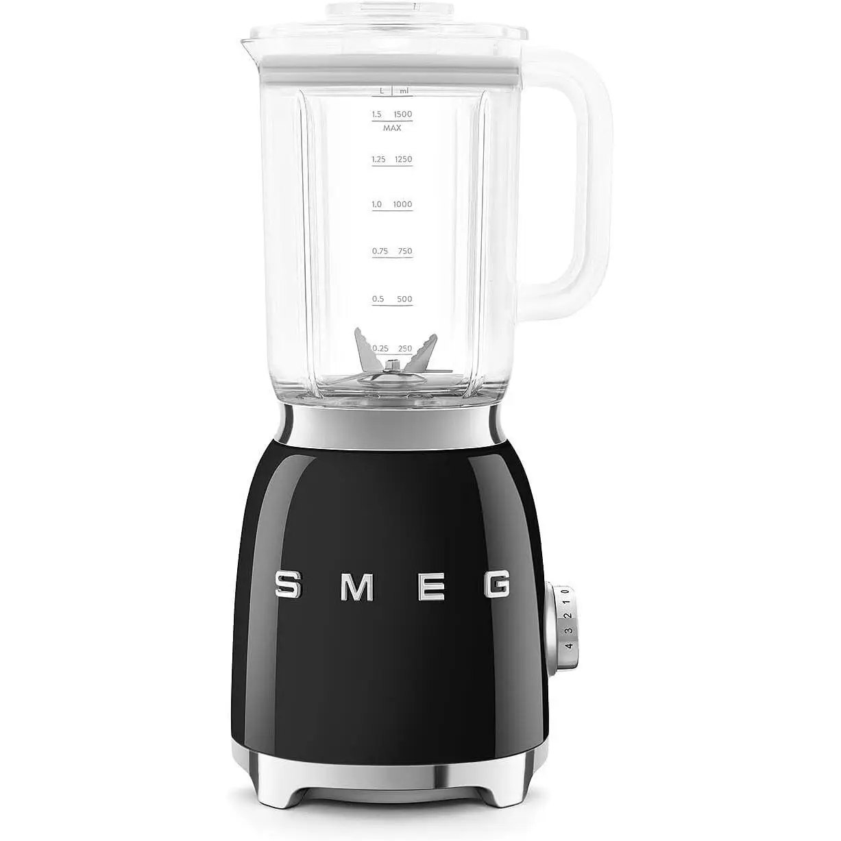SMEG BLF03RDEU Estética 50's Style Batidora de Acero Inoxidable 800 W Rojo - Imagen 5