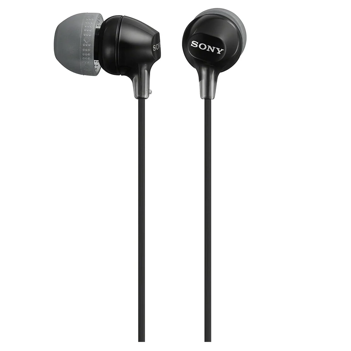 SONY MDR-EX15LPB Auriculares con cable de 1,2 m., de Color Negro