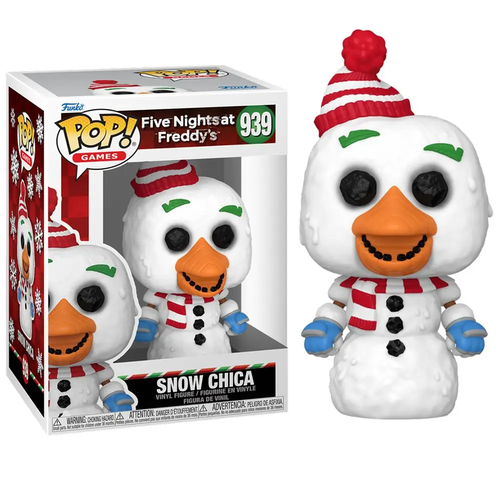 Funko Pop! Holiday: Five Nights at Freddy's - Chica de Nieve, 72486, Nº 939