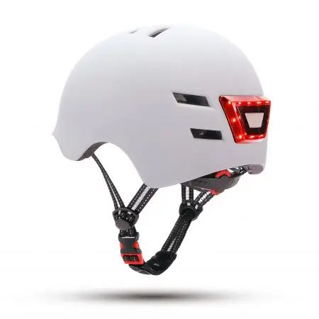 Youin LED helmet front and rear White size L