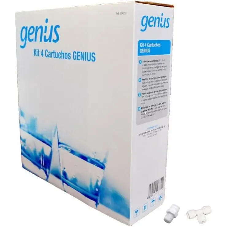 ATH - Kit 4 Cartuchos Genius Recambios Osmosis - Original