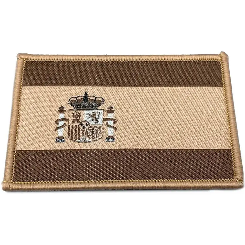 parches de tela bordado con velcro bandera ESPAÑA desierto