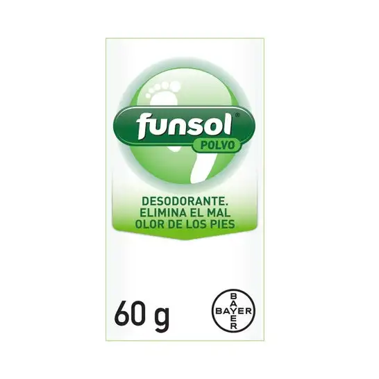 Funsol Desodorante en Polvo Pies 60g