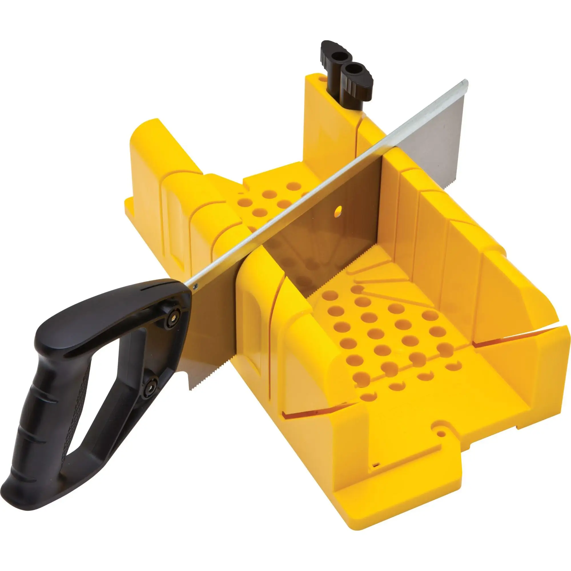 STANLEY 1-20-600 Ingletadora de Plástico con Sistema Bloqueo y Serrucho | STANLEY 1-20-600