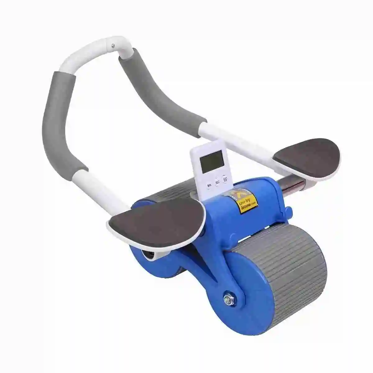 Rodillo De Ejercicio Abdominal Con Temporizador Digital Y Soporte Para Móvil Rueda De Rebote Automático Klack Para Fitness Y Core En Casa