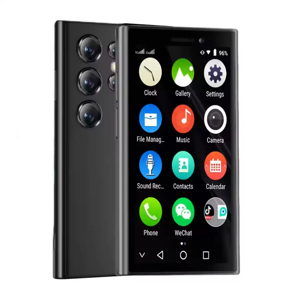 Almalux® Pro Mini Smartphone - 3-Inch 3G Android Phone with Dual SIM, 2GB RAM, 16GB ROM, Compact Travel-Friendly Gadget